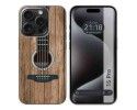 Funda Silicona compatible con IPhone 15 Pro (6.1) diseño Madera 11 Dibujos
