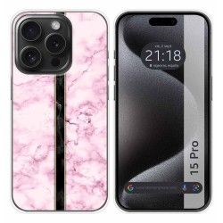 Funda Silicona compatible con IPhone 15 Pro (6.1) diseño Mármol 04 Dibujos