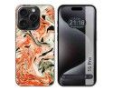 Funda Silicona compatible con IPhone 15 Pro (6.1) diseño Mármol 12 Dibujos