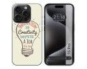 Funda Silicona compatible con IPhone 15 Pro (6.1) diseño Creativity Dibujos