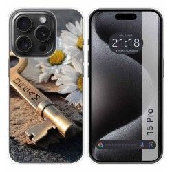 Funda Silicona compatible con IPhone 15 Pro (6.1) diseño Dream Dibujos