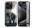Funda Silicona compatible con IPhone 15 Pro (6.1) diseño Elefante Dibujos