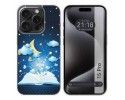 Funda Silicona compatible con IPhone 15 Pro (6.1) diseño Libro Cuentos Dibujos