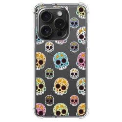 Funda Silicona Antigolpes compatible con IPhone 15 Pro (6.1) diseño Catrina Dibujos