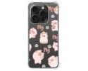 Funda Silicona Antigolpes compatible con IPhone 15 Pro (6.1) diseño Cerdos Dibujos