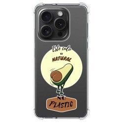 Funda Silicona Antigolpes compatible con IPhone 15 Pro (6.1) diseño Culo Natural Dibujos