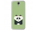 Funda Gel Tpu para Homtom HT3 Diseño Panda Dibujos
