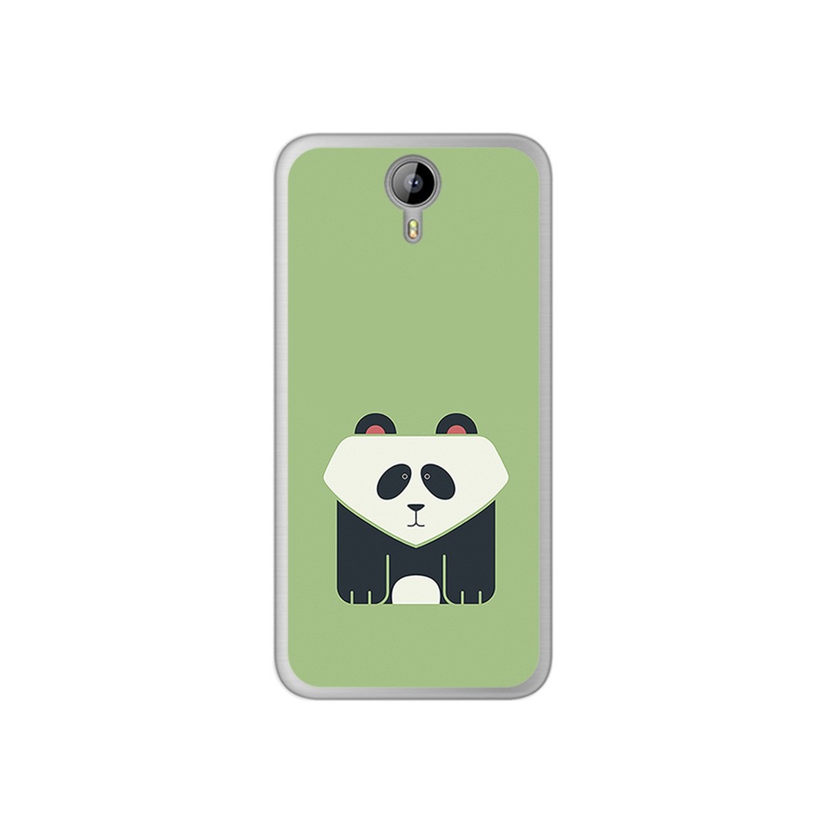 Funda Gel Tpu para Homtom HT3 Diseño Panda Dibujos