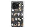 Funda Silicona Antigolpes compatible con IPhone 15 Pro (6.1) diseño Perros Dibujos