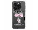 Funda Silicona Antigolpes compatible con IPhone 15 Pro (6.1) diseño Vaca Dibujos
