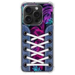 Funda Silicona Antigolpes compatible con IPhone 15 Pro (6.1) diseño Zapatillas 07 Dibujos