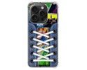 Funda Silicona Antigolpes compatible con IPhone 15 Pro (6.1) diseño Zapatillas 14 Dibujos