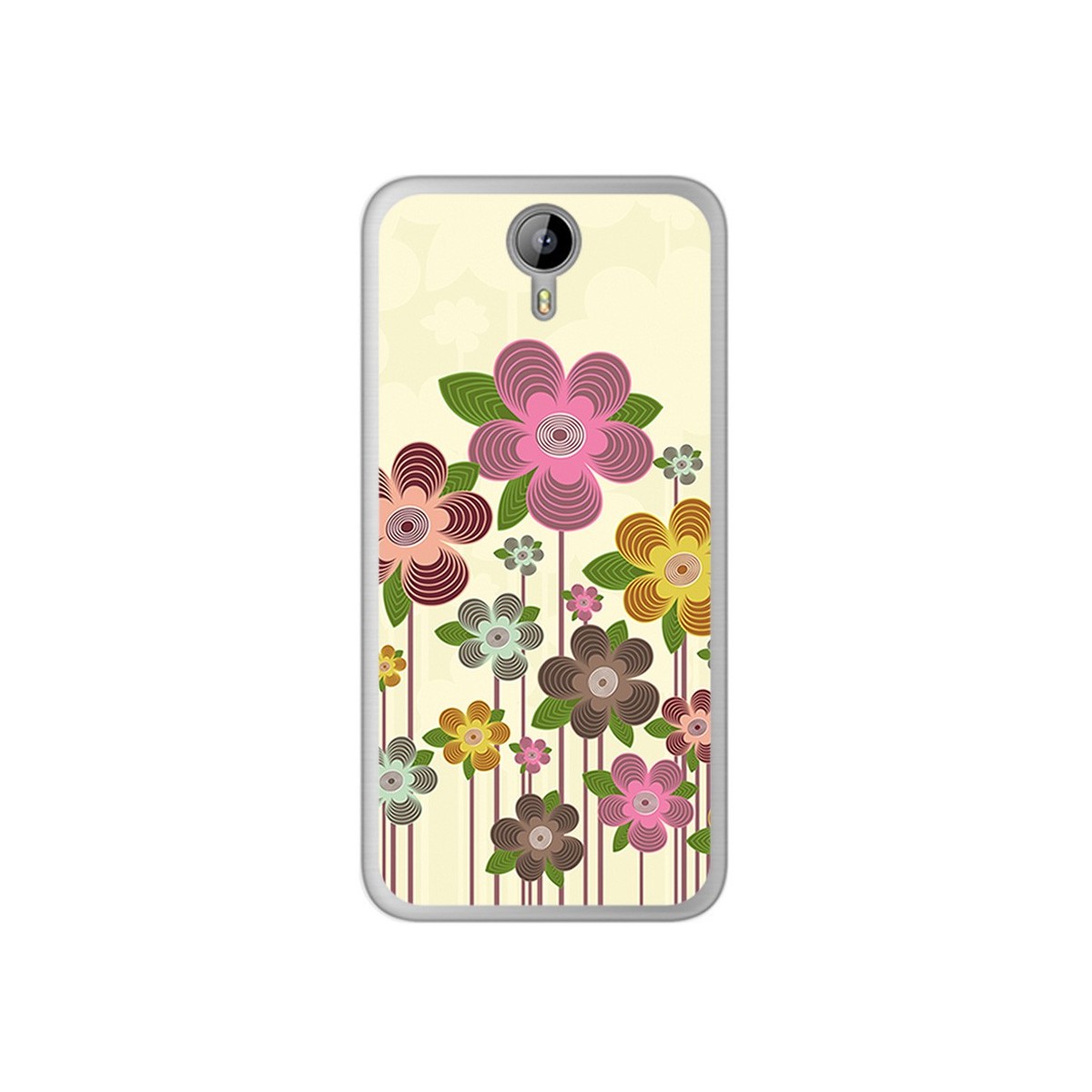 Funda Gel Tpu para Homtom HT3 Diseño Primavera En Flor  Dibujos