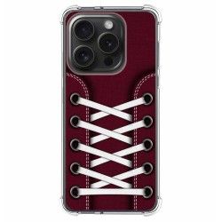 Funda Silicona Antigolpes compatible con IPhone 15 Pro (6.1) diseño Zapatillas 17 Dibujos