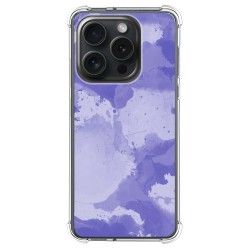 Funda Silicona Antigolpes compatible con IPhone 15 Pro (6.1) diseño Acuarela 01 Dibujos