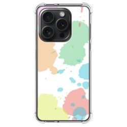 Funda Silicona Antigolpes compatible con IPhone 15 Pro (6.1) diseño Acuarela 05 Dibujos