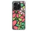 Funda Silicona Antigolpes compatible con IPhone 15 Pro (6.1) diseño Flores 02 Dibujos