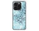 Funda Silicona Antigolpes compatible con IPhone 15 Pro (6.1) diseño Flores 03 Dibujos
