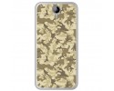 Funda Gel Tpu para Homtom HT3 Diseño Sand Camuflaje Dibujos