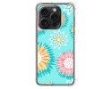 Funda Silicona Antigolpes compatible con IPhone 15 Pro (6.1) diseño Flores 05 Dibujos