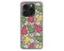 Funda Silicona Antigolpes compatible con IPhone 15 Pro (6.1) diseño Flores 11 Dibujos