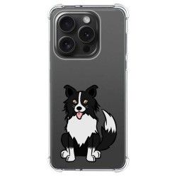 Funda Silicona Antigolpes compatible con IPhone 15 Pro (6.1) diseño Perros 01 Dibujos