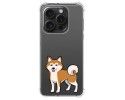 Funda Silicona Antigolpes compatible con IPhone 15 Pro (6.1) diseño Perros 02 Dibujos