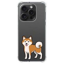 Funda Silicona Antigolpes compatible con IPhone 15 Pro (6.1) diseño Perros 02 Dibujos