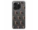 Funda Silicona Antigolpes compatible con IPhone 15 Pro (6.1) diseño Perros 11 Dibujos