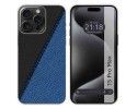 Funda Silicona compatible con IPhone 15 Pro Max (6.7) diseño Cuero 02 Dibujos