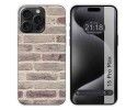 Funda Silicona compatible con IPhone 15 Pro Max (6.7) diseño Ladrillo 01 Dibujos