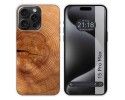 Funda Silicona compatible con IPhone 15 Pro Max (6.7) diseño Madera 04 Dibujos
