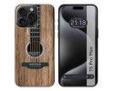 Funda Silicona compatible con IPhone 15 Pro Max (6.7) diseño Madera 11 Dibujos