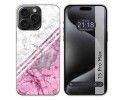 Funda Silicona compatible con IPhone 15 Pro Max (6.7) diseño Mármol 03 Dibujos