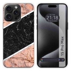 Funda Silicona compatible con IPhone 15 Pro Max (6.7) diseño Mármol 07 Dibujos