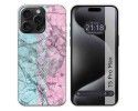 Funda Silicona compatible con IPhone 15 Pro Max (6.7) diseño Mármol 08 Dibujos