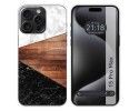 Funda Silicona compatible con IPhone 15 Pro Max (6.7) diseño Mármol 11 Dibujos