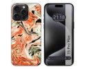 Funda Silicona compatible con IPhone 15 Pro Max (6.7) diseño Mármol 12 Dibujos