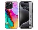Funda Silicona compatible con IPhone 15 Pro Max (6.7) diseño Mármol 15 Dibujos