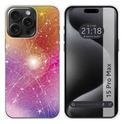 Funda Silicona compatible con IPhone 15 Pro Max (6.7) diseño Abstracto Dibujos