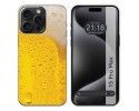 Funda Silicona compatible con IPhone 15 Pro Max (6.7) diseño Cerveza Dibujos