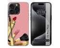 Funda Silicona compatible con IPhone 15 Pro Max (6.7) diseño Brochas Dibujos