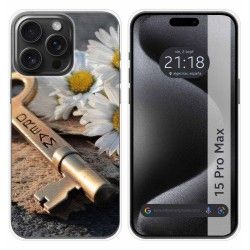 Funda Silicona compatible con IPhone 15 Pro Max (6.7) diseño Dream Dibujos