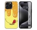 Funda Silicona compatible con IPhone 15 Pro Max (6.7) diseño Helado Vainilla Dibujos