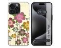 Funda Silicona compatible con IPhone 15 Pro Max (6.7) diseño Primavera En Flor Dibujos