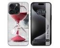 Funda Silicona compatible con IPhone 15 Pro Max (6.7) diseño Reloj Dibujos