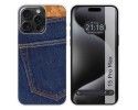 Funda Silicona compatible con IPhone 15 Pro Max (6.7) diseño Vaquero Dibujos
