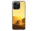 Funda Silicona Antigolpes compatible con IPhone 15 Pro Max (6.7) diseño Ciclista Dibujos