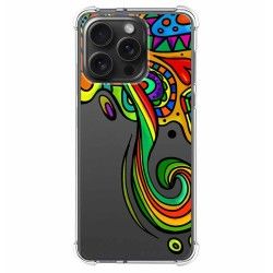 Funda Silicona Antigolpes compatible con IPhone 15 Pro Max (6.7) diseño Colores Dibujos