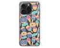 Funda Silicona Antigolpes compatible con IPhone 15 Pro Max (6.7) diseño Dulces 02 Dibujos